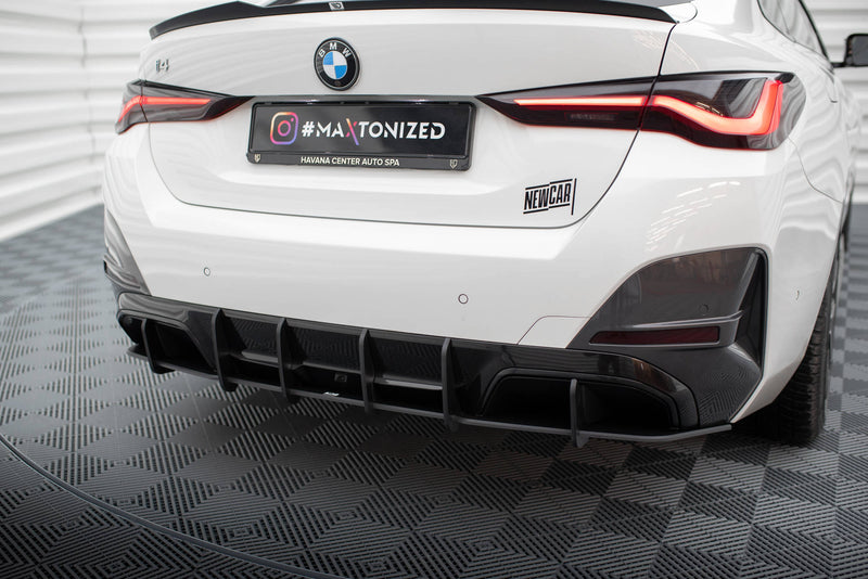 Maxton Design Street Pro Heckschurze BMW i4 M-Pack G26