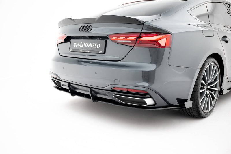 Maxton Design Street Pro Heckschurze + Flaps Audi A5 F5 Facelift