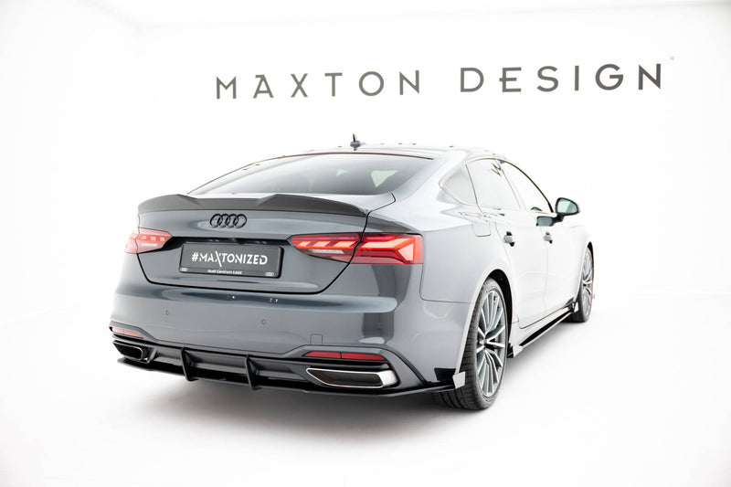 Maxton Design Street Pro Heckschurze + Flaps Audi A5 F5 Facelift