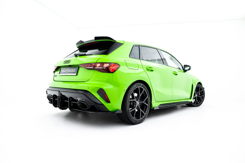 Maxton Design Street Pro Heckschurze + Flaps Audi RS3 Sportback 8Y Facelift