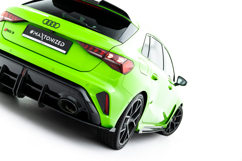 Maxton Design Street Pro Heckschurze + Flaps Audi RS3 Sportback 8Y Facelift
