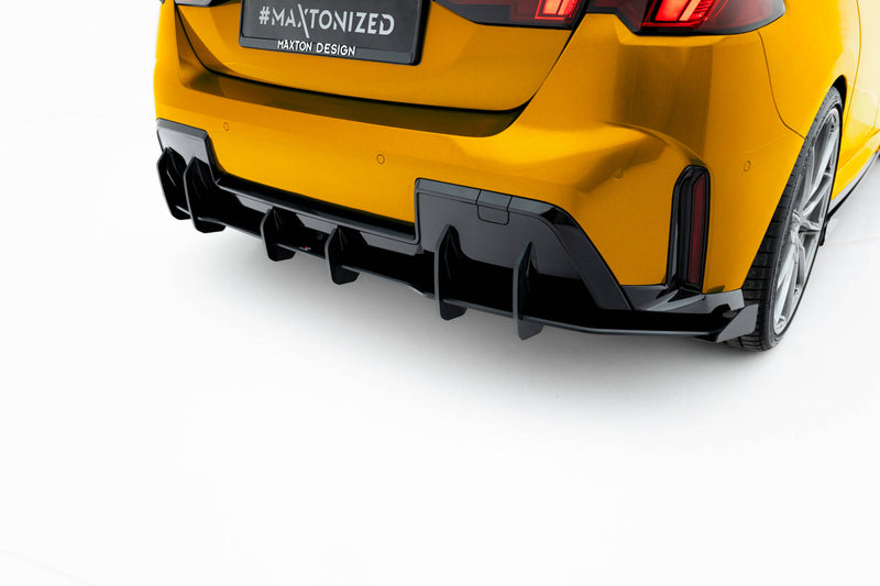 Maxton Design Street Pro Heckschurze + Flaps BMW 1 M-Pack F70