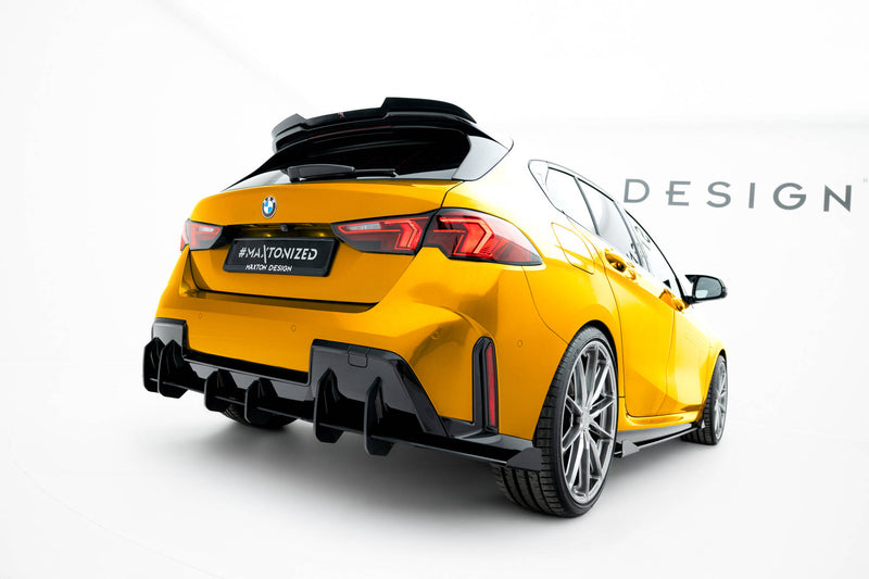 Maxton Design Street Pro Heckschurze + Flaps BMW 1 M-Pack F70