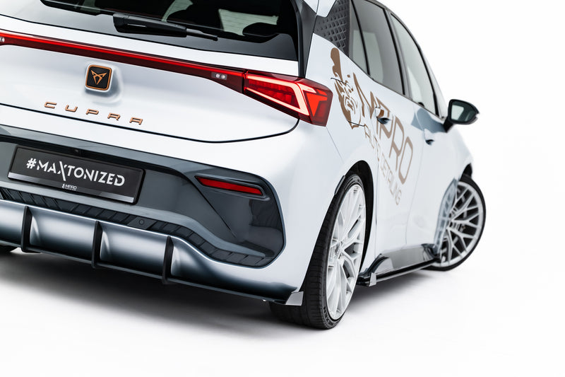 Maxton Design Street Pro Heckschurze + Flaps Cupra Born Mk1