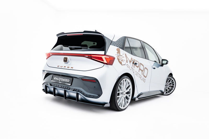 Maxton Design Street Pro Heckschurze + Flaps Cupra Born Mk1