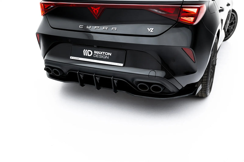 Maxton Design Street Pro Heckschürze + Flaps passend für Cupra Leon Hatchback Mk1 Facelift