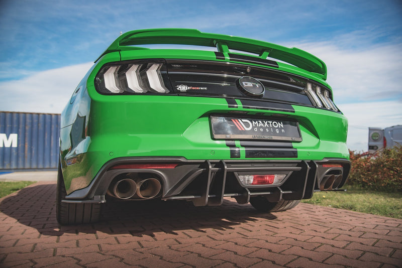 Maxton Design Street Pro Rear Apron Ford Mustang GT Mk6 Facelift