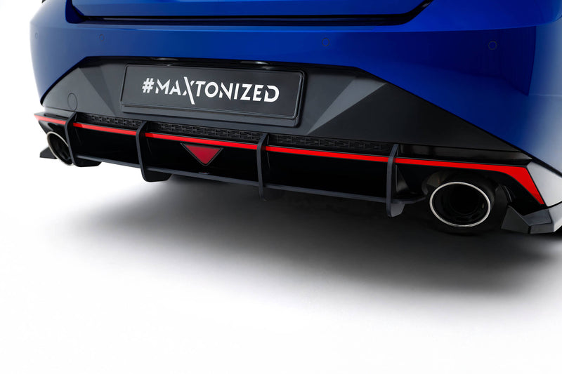 Maxton Design Street Pro Rear Apron Hyundai Elantra N Mk7