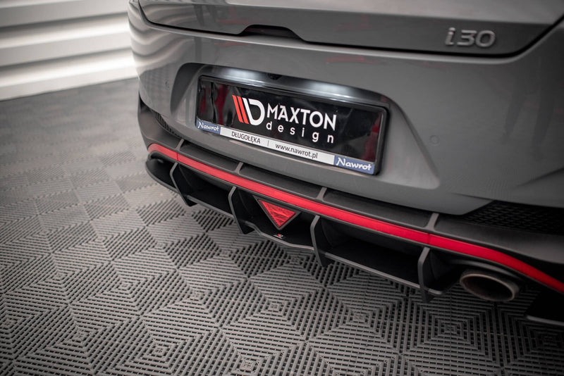 Maxton Design Street Pro Rear Apron Hyundai I30 Fastback N-Line Mk3 Facelift