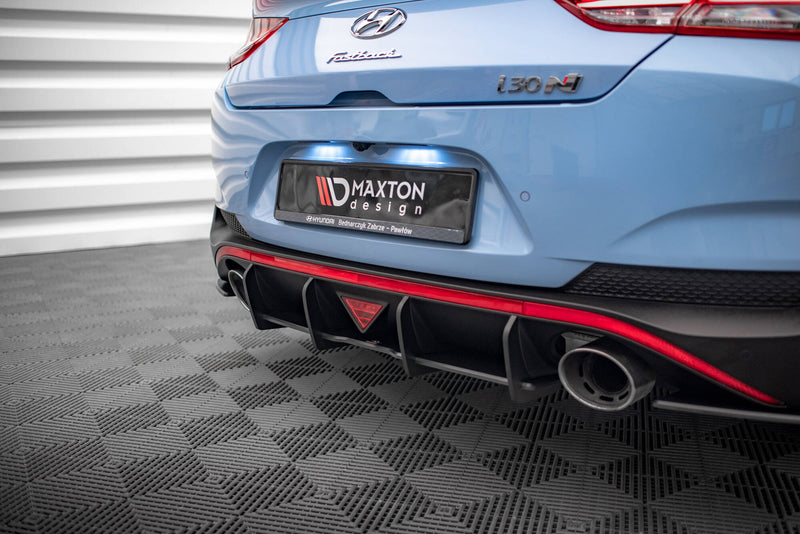 Maxton Design Street Pro Rear Apron Hyundai I30 N Fastback Mk3 Facelift