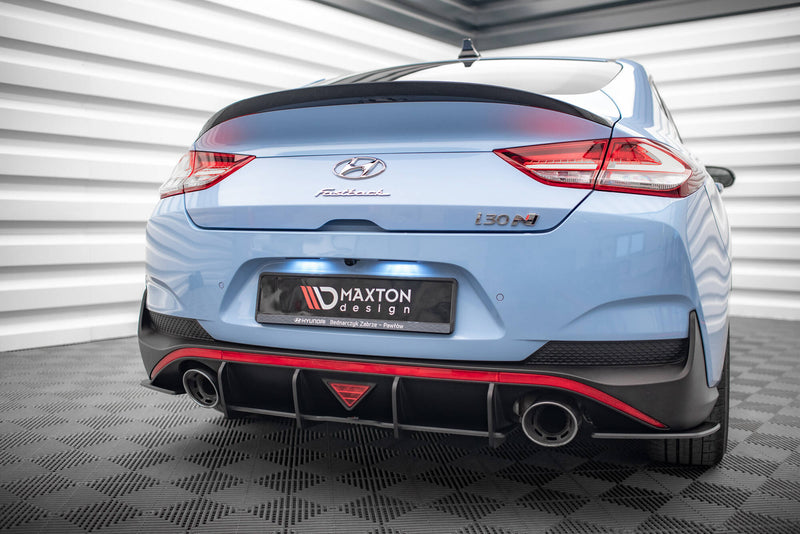 Maxton Design Street Pro Rear Apron Hyundai I30 N Fastback Mk3 Facelift