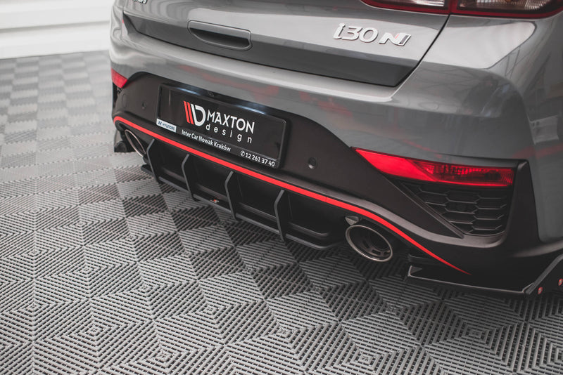 Maxton Design Street Pro Rear Apron Hyundai I30 N Hatchback Mk3 Facelift