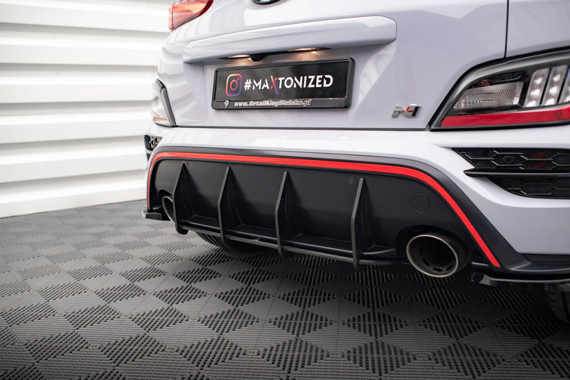 Maxton Design Street Pro Heckschurze Hyundai Kona N Mk1