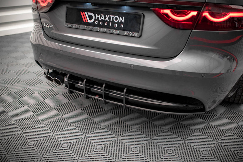Maxton Design Street Pro Heckschurze Jaguar XF R-Sport Mk2