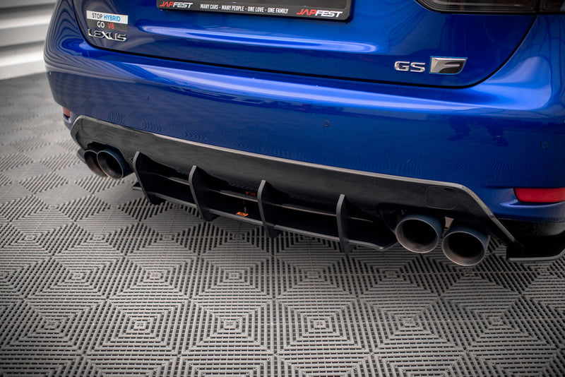 Maxton Design Street Pro Heckschurze Lexus GS F Mk4 Facelift