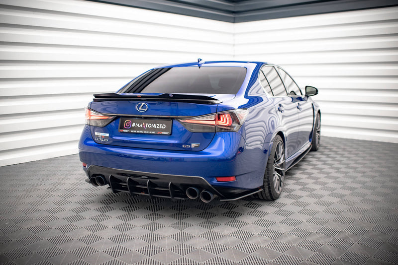 Maxton Design Street Pro Heckschurze Lexus GS F Mk4 Facelift