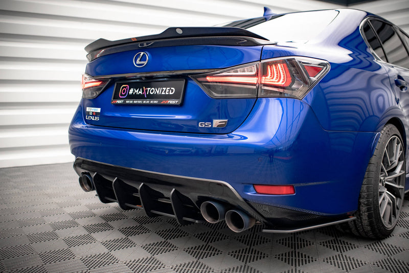 Maxton Design Street Pro Heckschurze Lexus GS F Mk4 Facelift