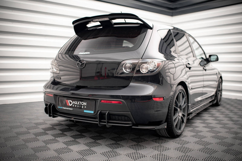 Maxton Design Street Pro Heckschurze Mazda 3 MPS Mk1 US-Spec Version