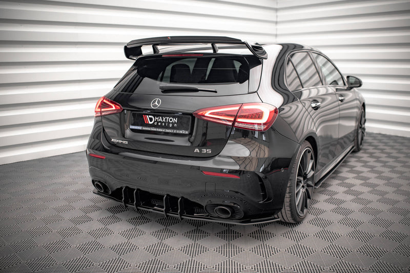 Maxton Design Street Pro Heckschurze Mercedes A35 AMG Hatchback Aero Pack W177