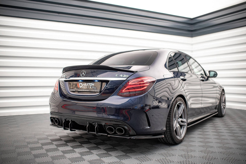 Maxton Design Street Pro Heckschurze Mercedes-AMG C 43 Sedan W205 Facelift