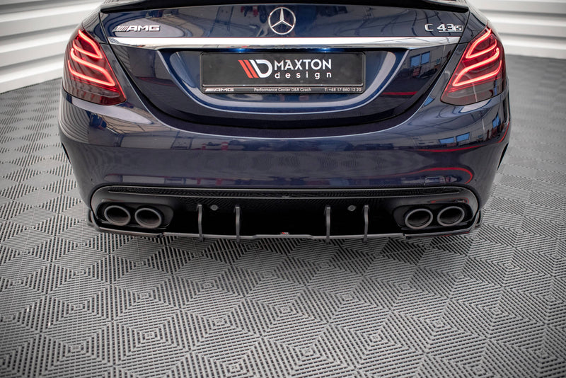 Maxton Design Street Pro Heckschurze Mercedes-AMG C 43 Sedan W205 Facelift