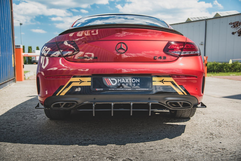 Maxton Design Street Pro Heckschurze Mercedes-AMG C43 Coupe C205