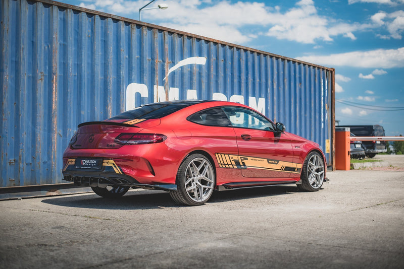 Maxton Design Street Pro Heckschurze Mercedes-AMG C43 Coupe C205
