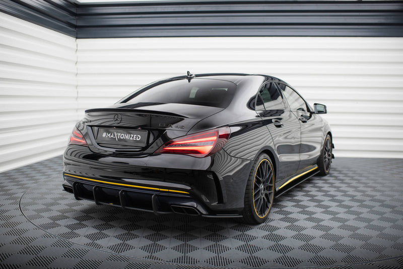 Maxton Design Street Pro Heckschurze Mercedes-AMG CLA 45 C117 Facelift