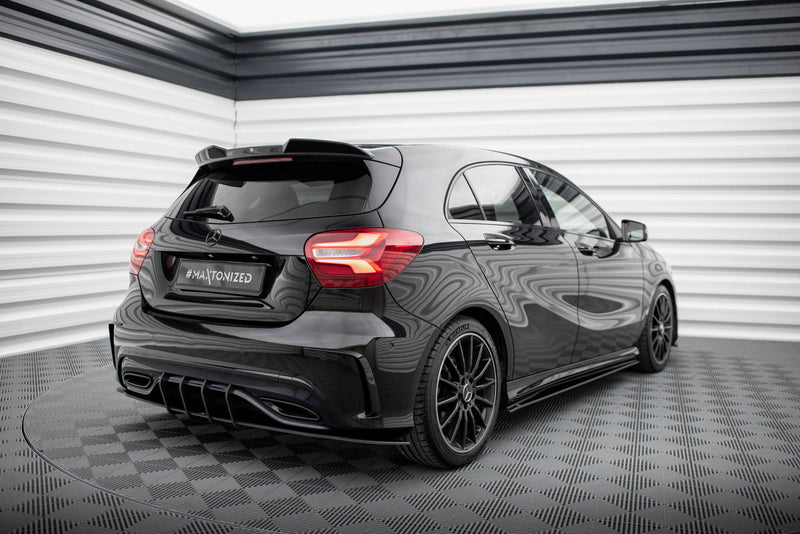 Maxton Design Street Pro Heckschurze Mercedes-Benz A AMG-Line W176 Facelift