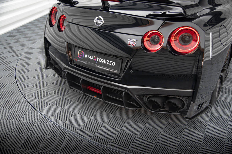 Maxton Design Street Pro Heckschurze Nissan GTR R35 Facelift