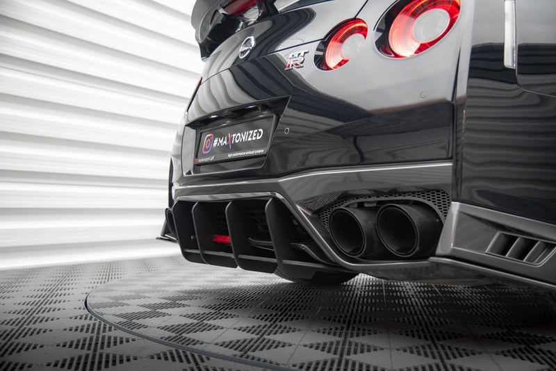 Maxton Design Street Pro rear bumper for Nissan GT-R R35 Facelift
