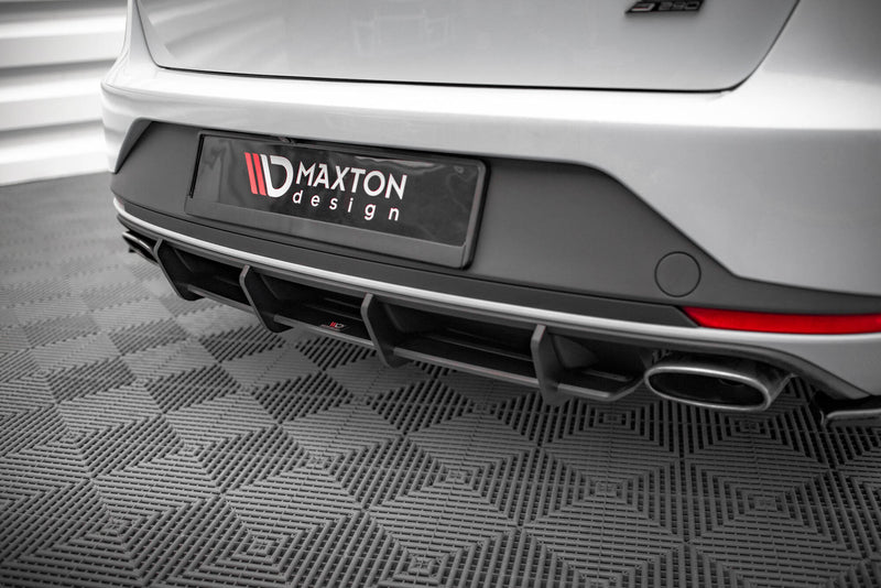 Maxton Design Street Pro Rear Apron Seat Leon Cupra Sportstourer Mk3