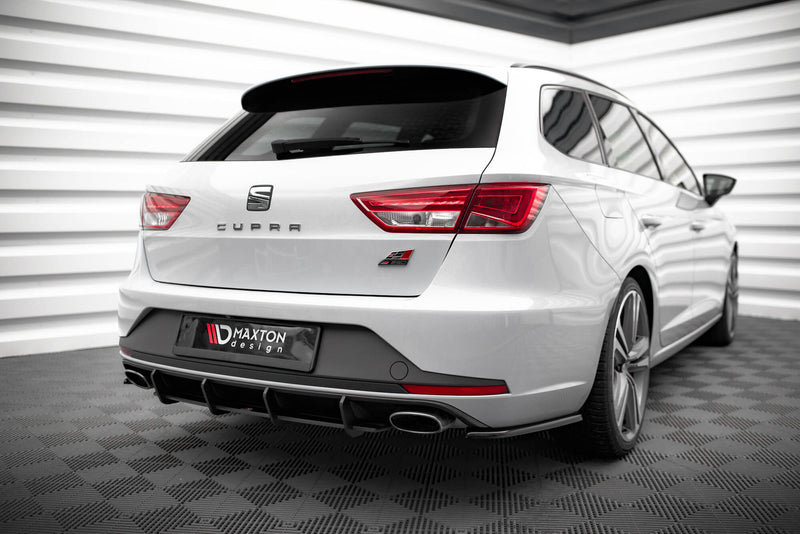 Maxton Design Street Pro Rear Apron Seat Leon Cupra Sportstourer Mk3