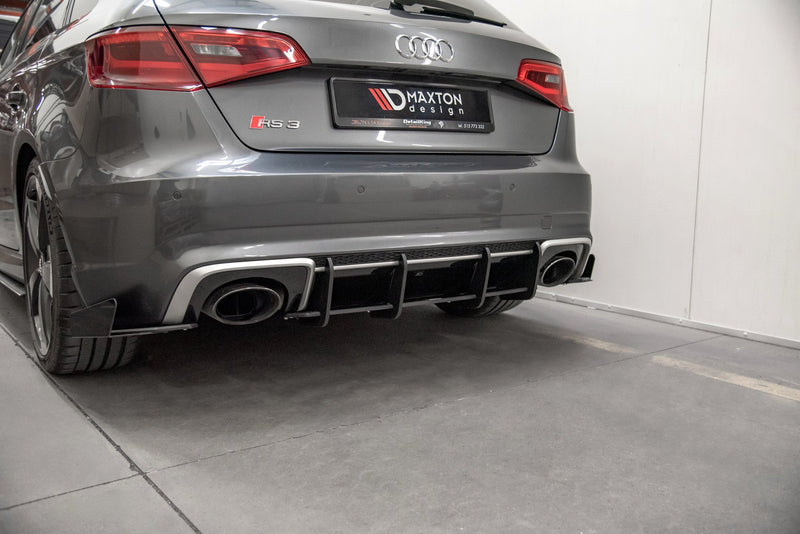 Maxton Design Rennen Haltbarkeit Heckschurze V.1 Audi RS3 8V Sportback