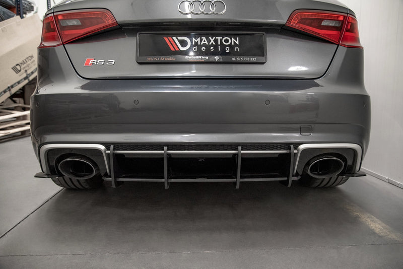 Maxton Design Rennen Haltbarkeit Heckschurze V.1 Audi RS3 8V Sportback