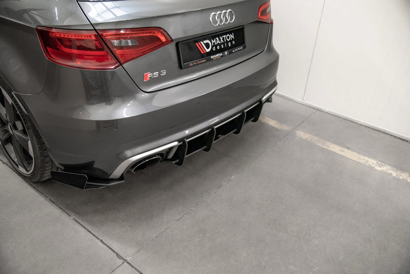 Maxton Design Rennen Haltbarkeit Heckschurze V.1 Audi RS3 8V Sportback