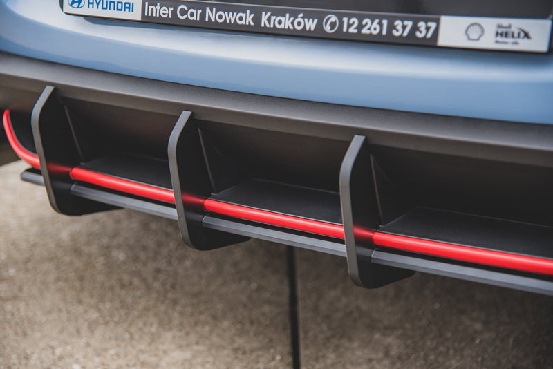 Maxton Design Rennen Haltbarkeit Heckschurze V.1 Hyundai I30 N Mk3 Hatchback