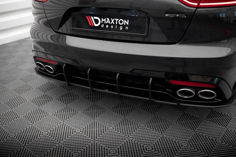 Maxton Design Street Pro Rear Apron V.1 Kia Stinger GT / GT-Line Mk1