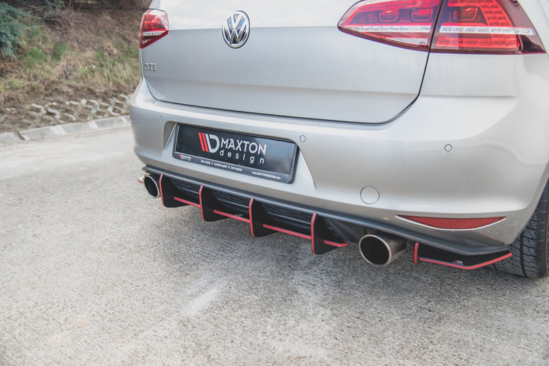 Maxton Design Street Pro Rear Bumper V.1 VW Golf 7 GTI