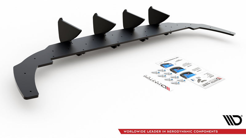 Maxton Design Rennen Haltbarkeit Heckschurze V.1 Volkswagen Golf Hatchback Mk8 / Mk8 Facelift