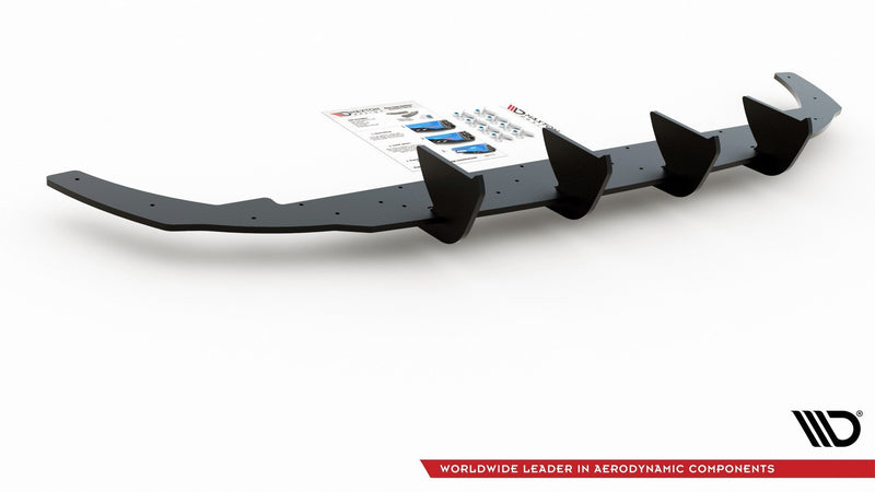 Maxton Design Rennen Haltbarkeit Heckschurze V.1 Volkswagen Golf Hatchback Mk8 / Mk8 Facelift