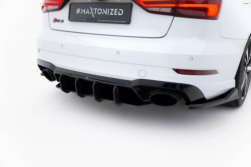 Maxton Design Street Pro Heckschurze V.2 Audi RS3 Sedan 8V Facelift