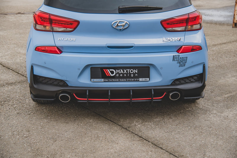 Maxton Design Rennen Haltbarkeit Heckschurze V.2 Hyundai I30 N Mk3 Hatchback