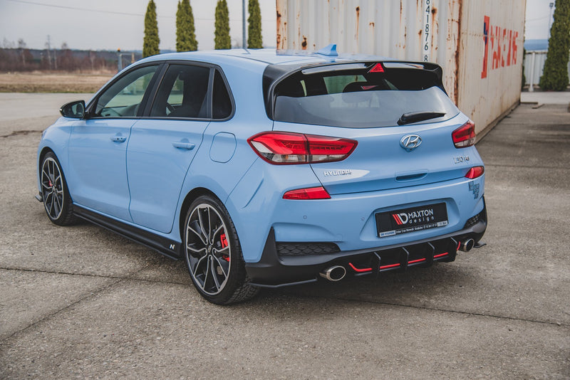 Maxton Design Rennen Haltbarkeit Heckschurze V.2 Hyundai I30 N Mk3 Hatchback