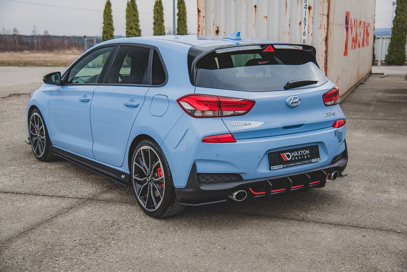 Maxton Design Rennen Haltbarkeit Heckschurze V.2 Hyundai I30 N Mk3 Hatchback