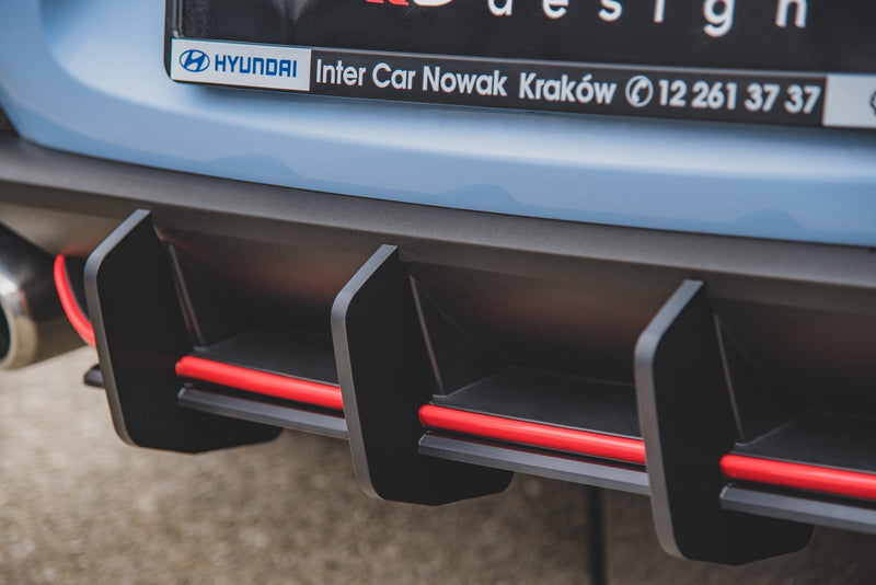 Maxton Design Rennen Haltbarkeit Heckschurze V.2 Hyundai I30 N Mk3 Hatchback