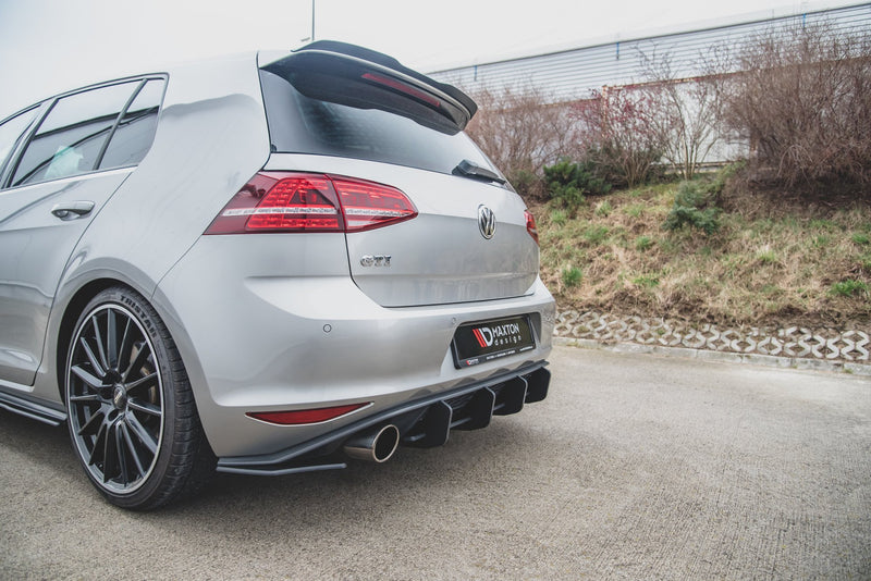 Maxton Design Rennen Haltbarkeit Heckschurze V.2 VW Golf 7 GTI