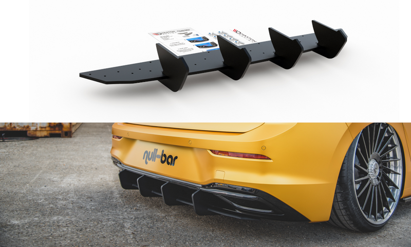 Maxton Design Race Durability Rear Apron V.2 Volkswagen Golf Hatchback Mk8 / Mk8 Facelift