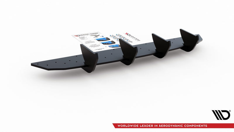 Maxton Design Rennen Haltbarkeit Heckschurze V.2 Volkswagen Golf Hatchback Mk8 / Mk8 Facelift