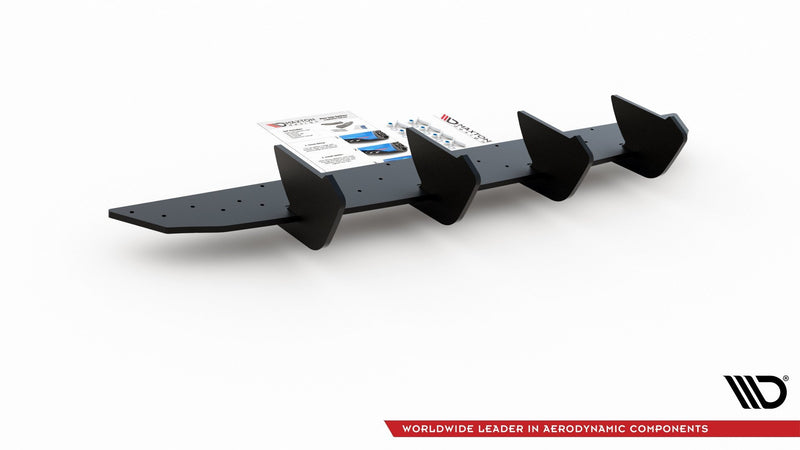 Maxton Design Rennen Haltbarkeit Heckschurze V.2 Volkswagen Golf Hatchback Mk8 / Mk8 Facelift